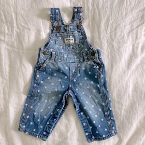 Oshkosh denim overalls | 6 month